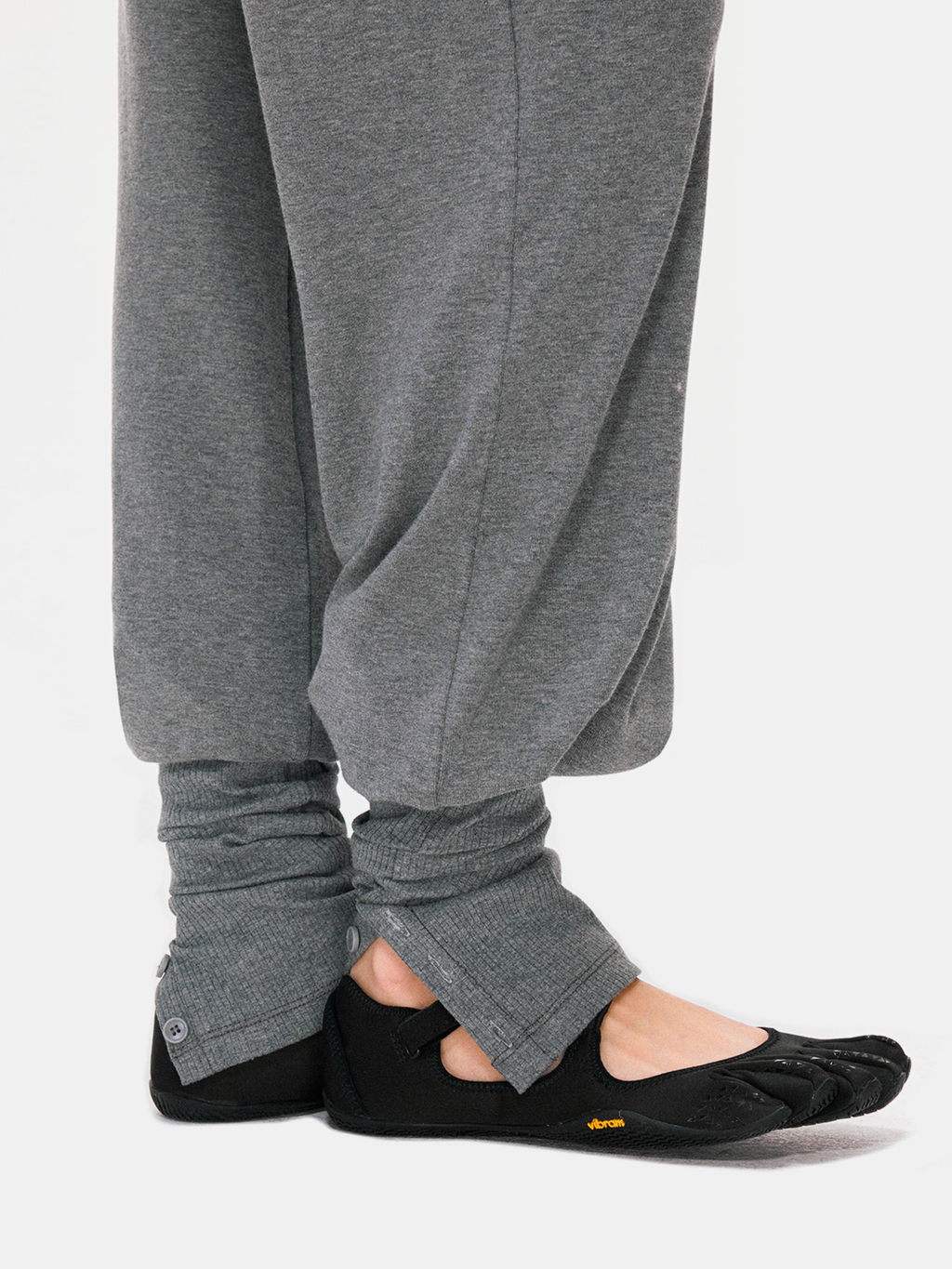 Hallowbrook - Women's Detachable Sock-Cuff Convertible Sweatpants