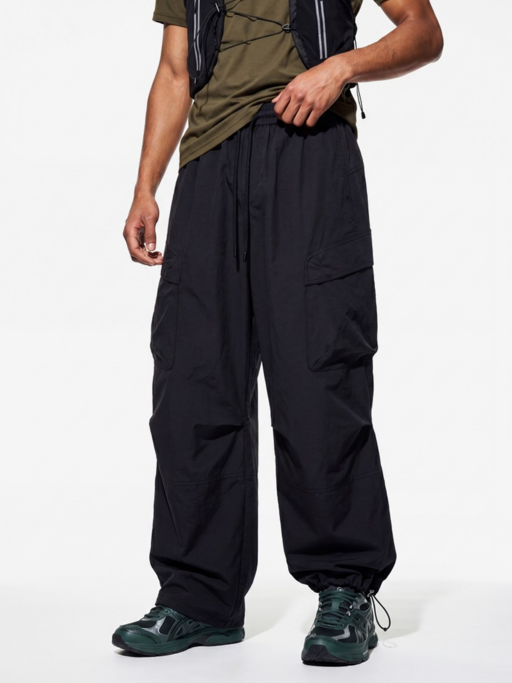 Treeline - Large Pocket Quick-Dry Curved-Leg Pants
