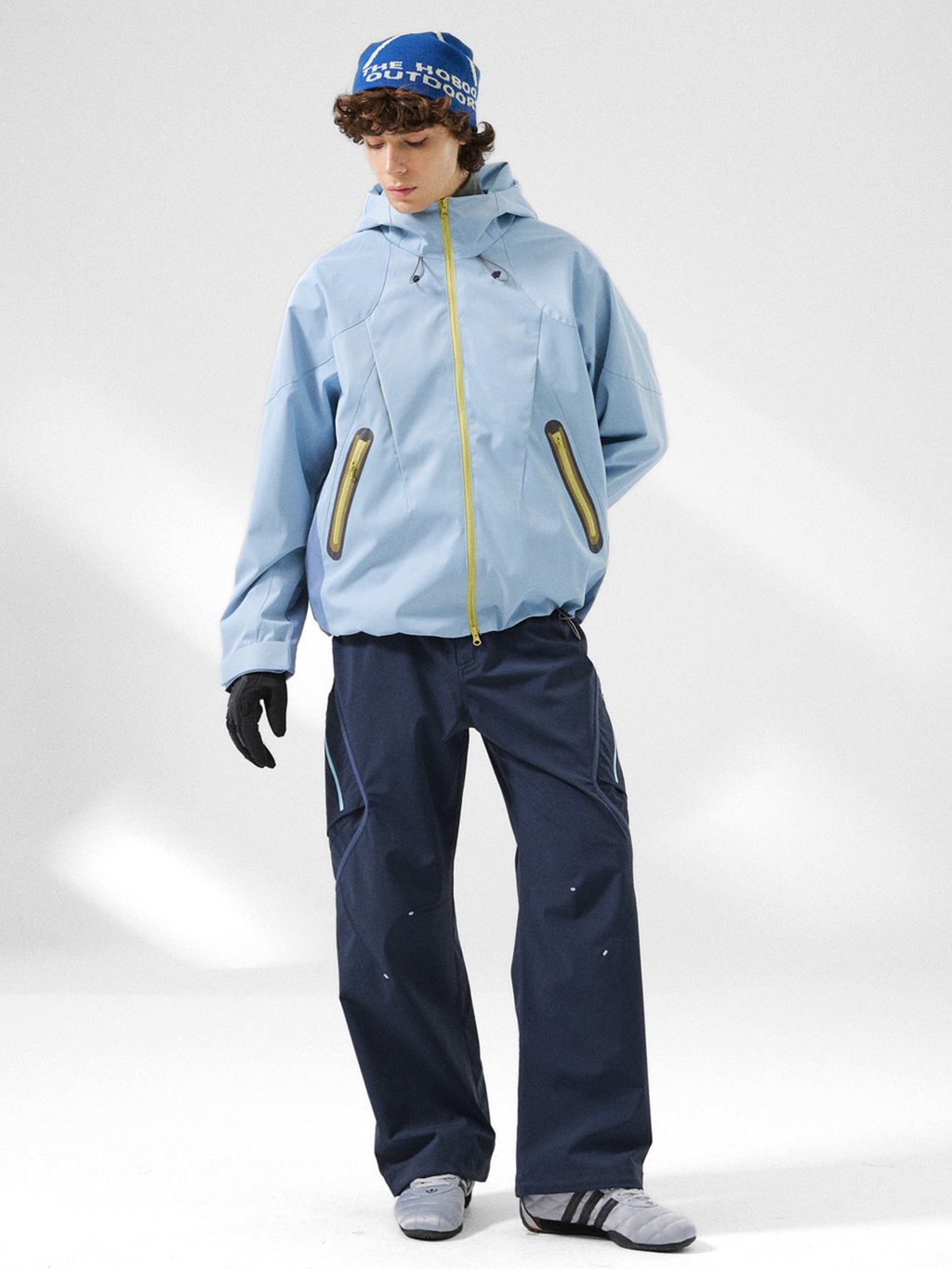 Ashrun - Unisex 8000mm Waterproof Reflective Shell Jacket