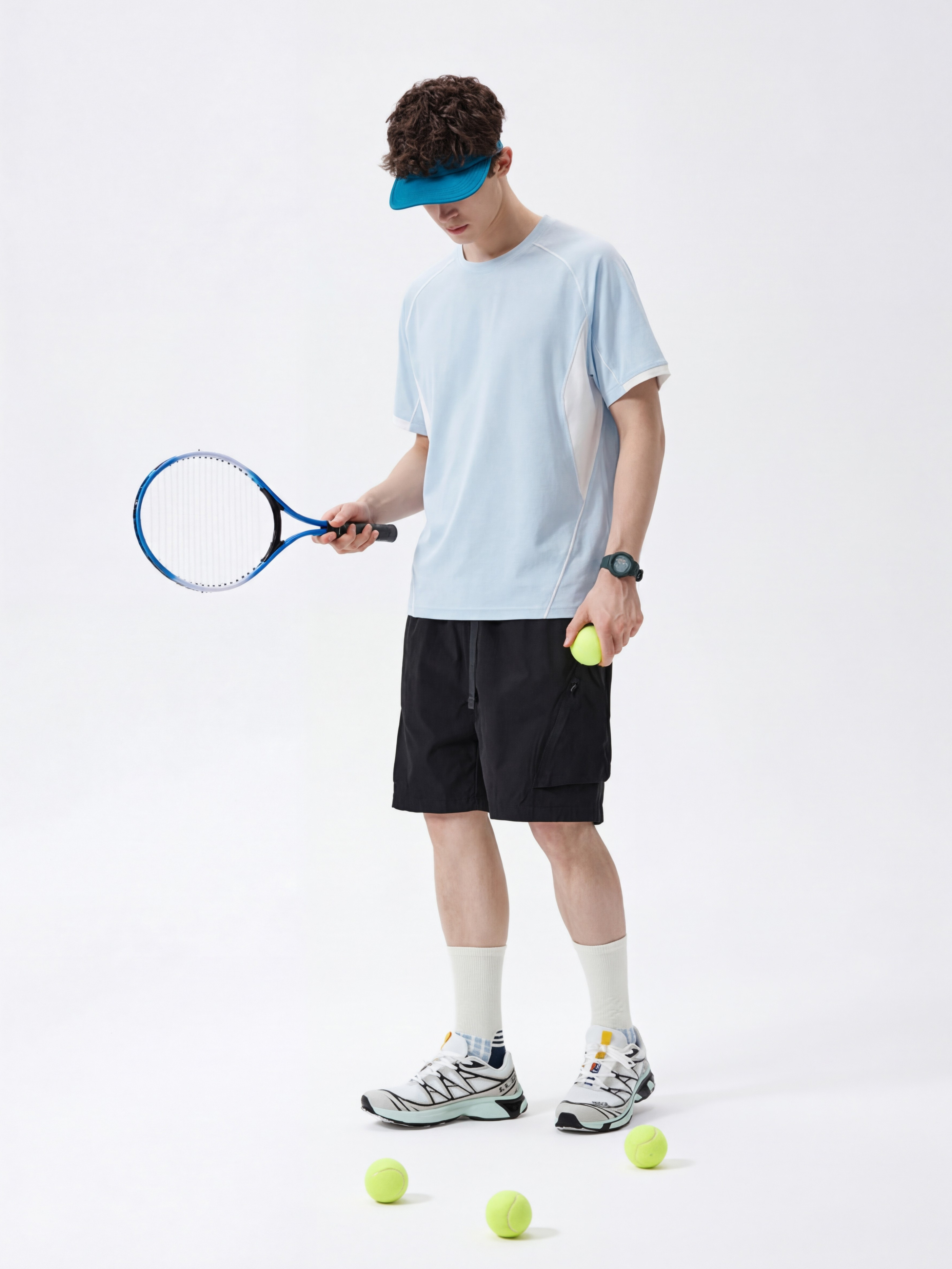 Fireclaw - Quick-Dry Colorblock Performance T-Shirt