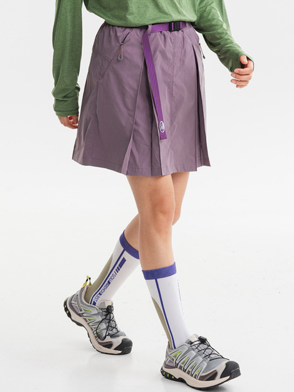 Haze - Women's Water-Repellent Quick-Dry Pleated Skirt