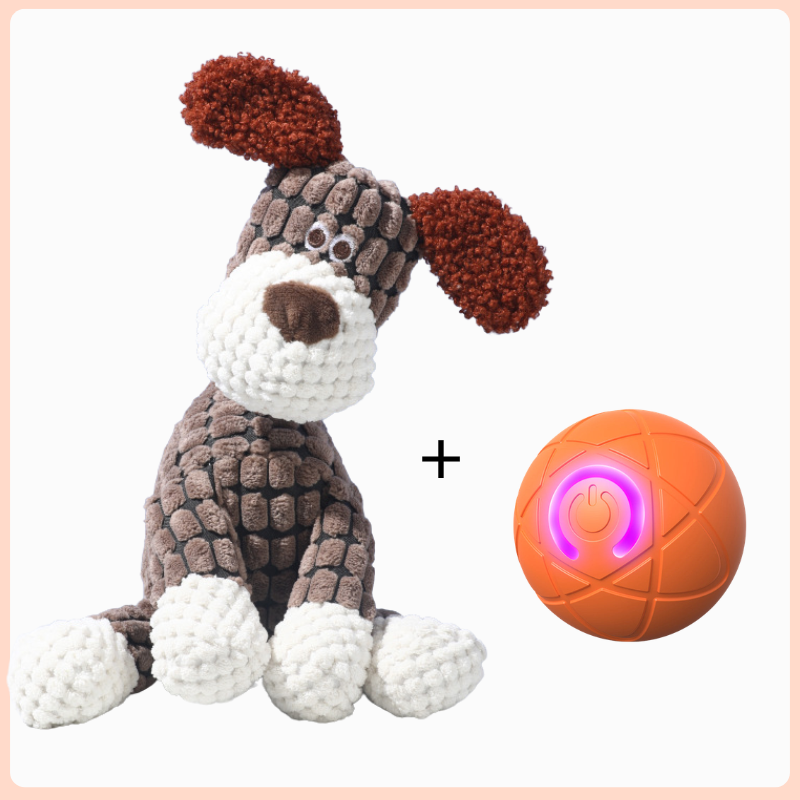 Interactive Pet Ball Toy for Cats & Dogs – Automatic & Remote-Controlled