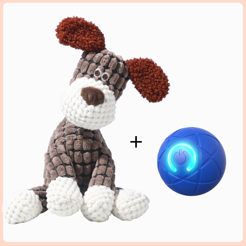 Interactive Pet Ball Toy for Cats & Dogs – Automatic & Remote-Controlled