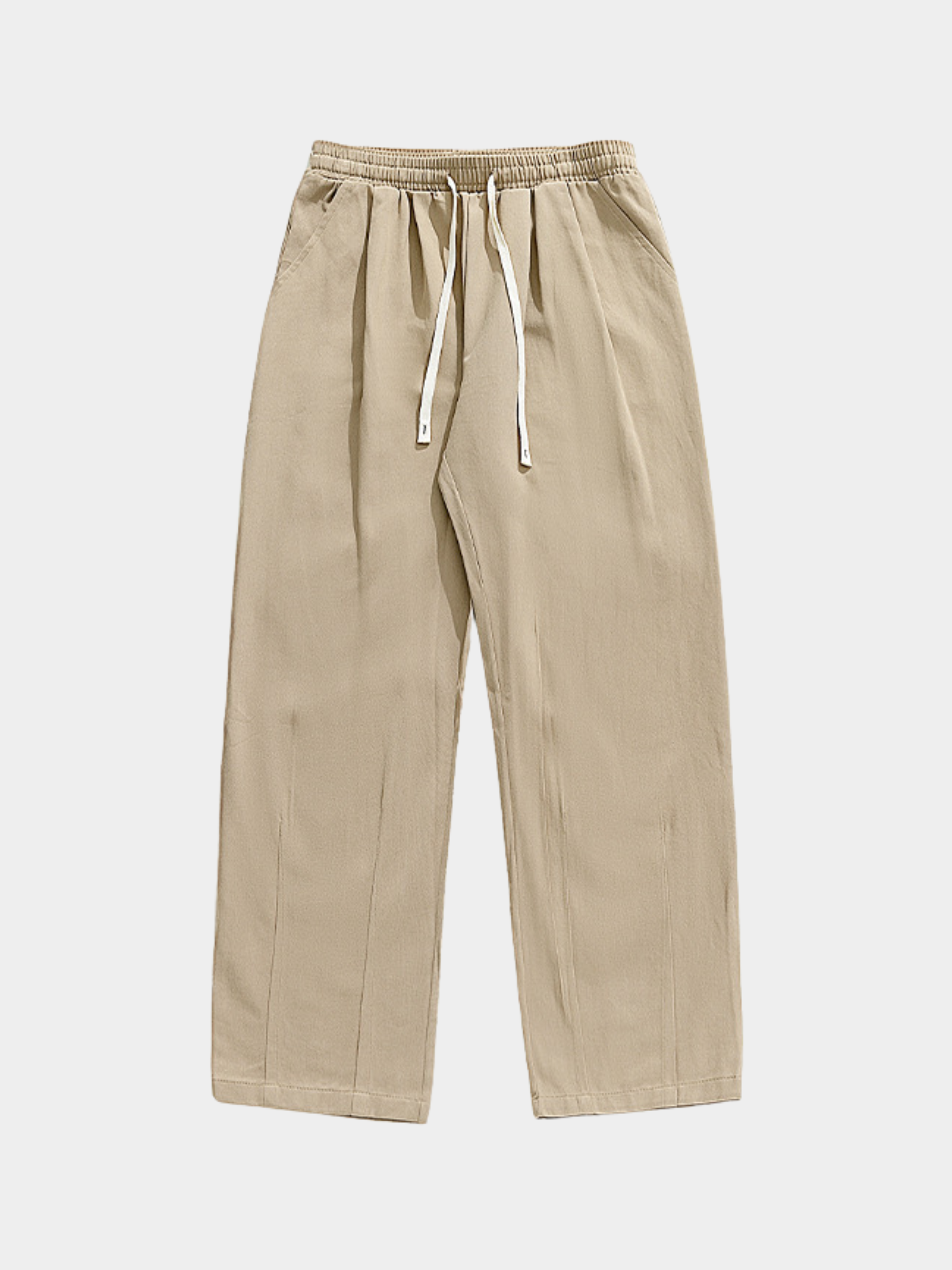 AlpineHike - Men's Washed Cotton Relaxed Fit Pants
