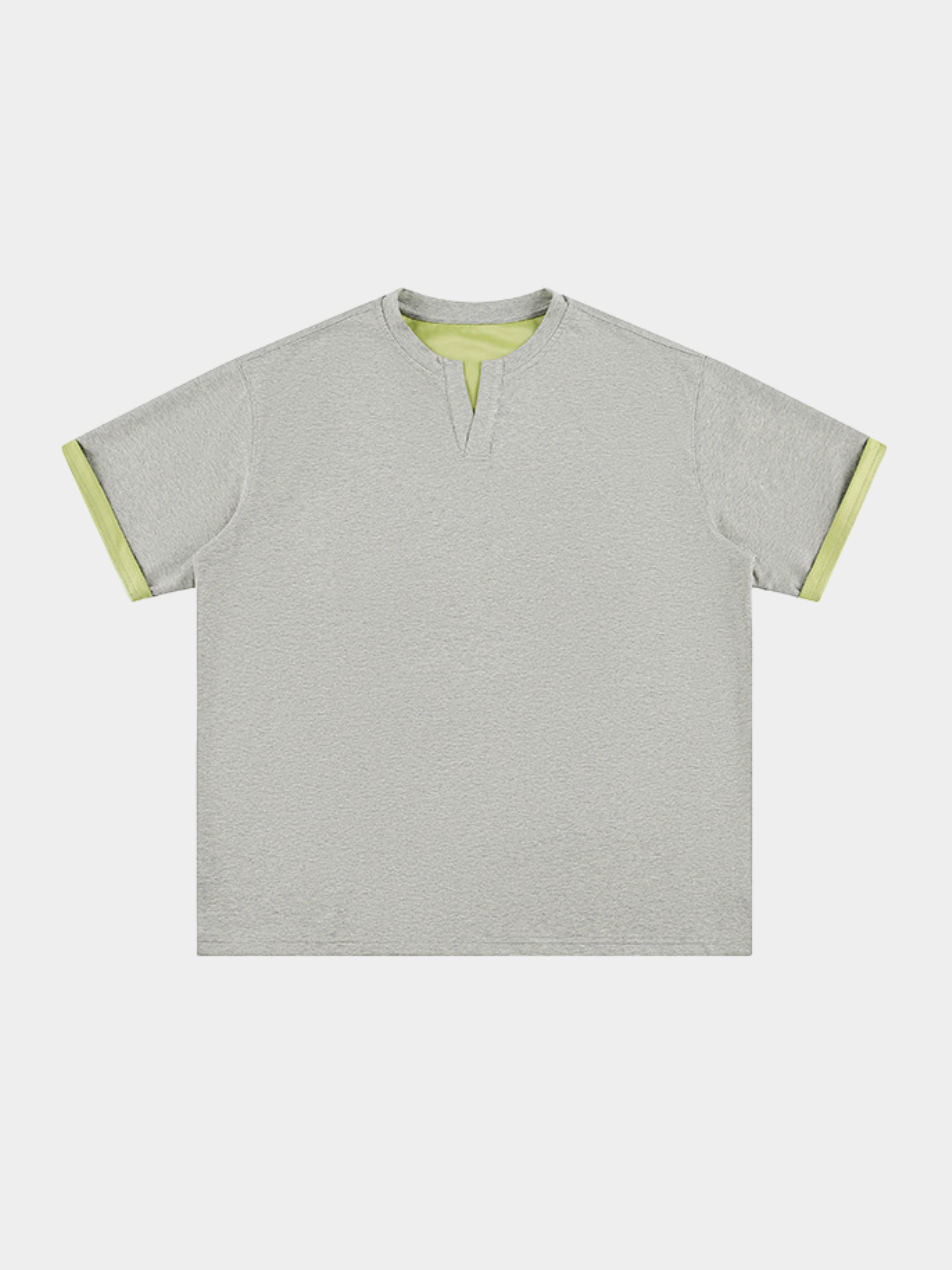 Thunderridge - Men's Layered Crew Neck T-Shirt