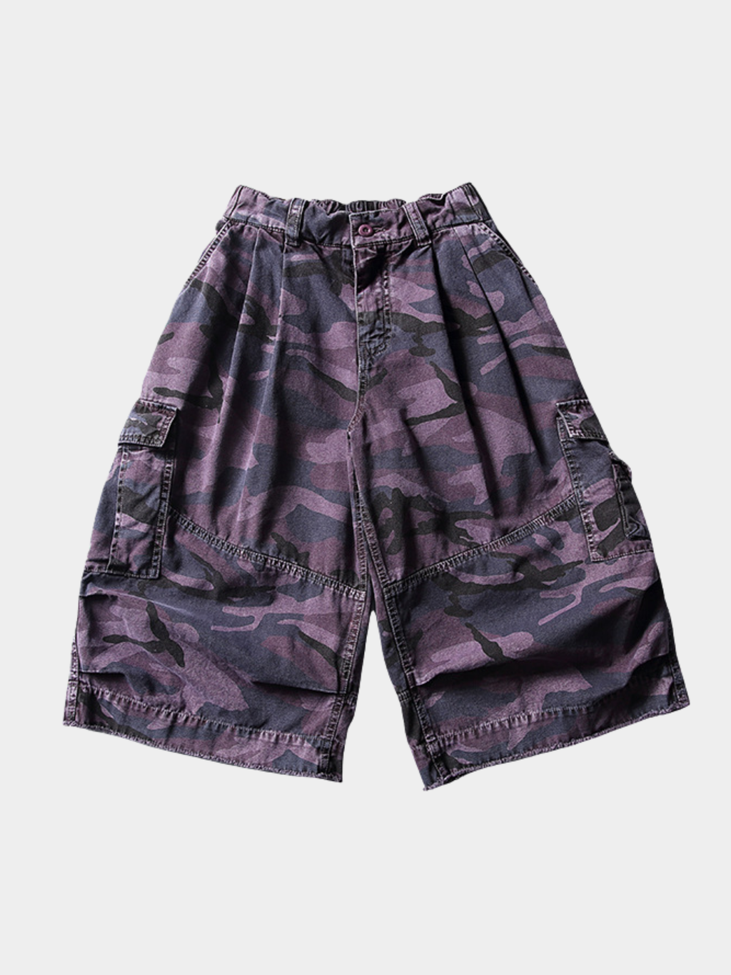 CampShell - Multi-Pocket Camouflage Relaxed Shorts