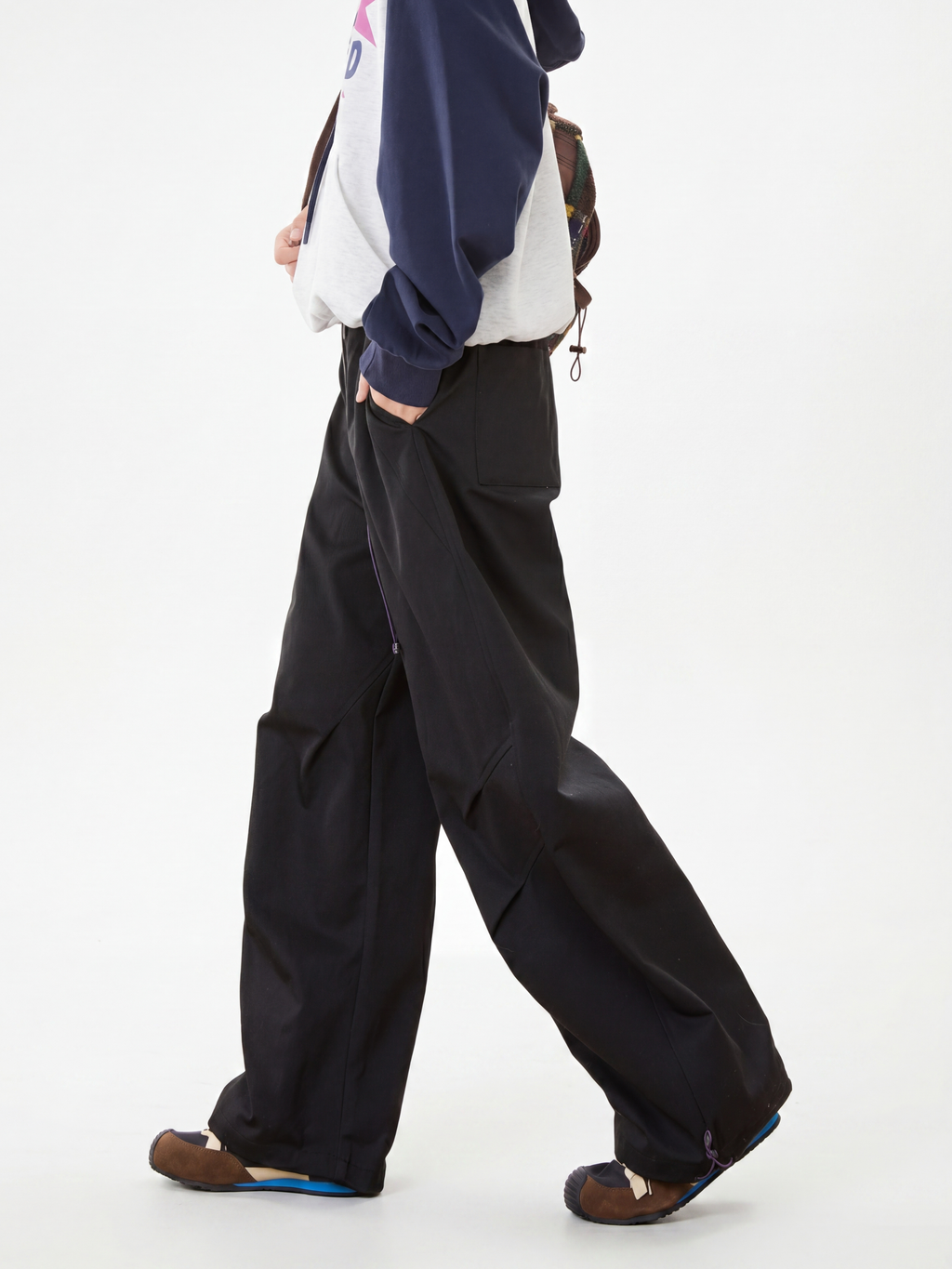 FlintPeak - Unisex Ruched Drawstring Utility Pants