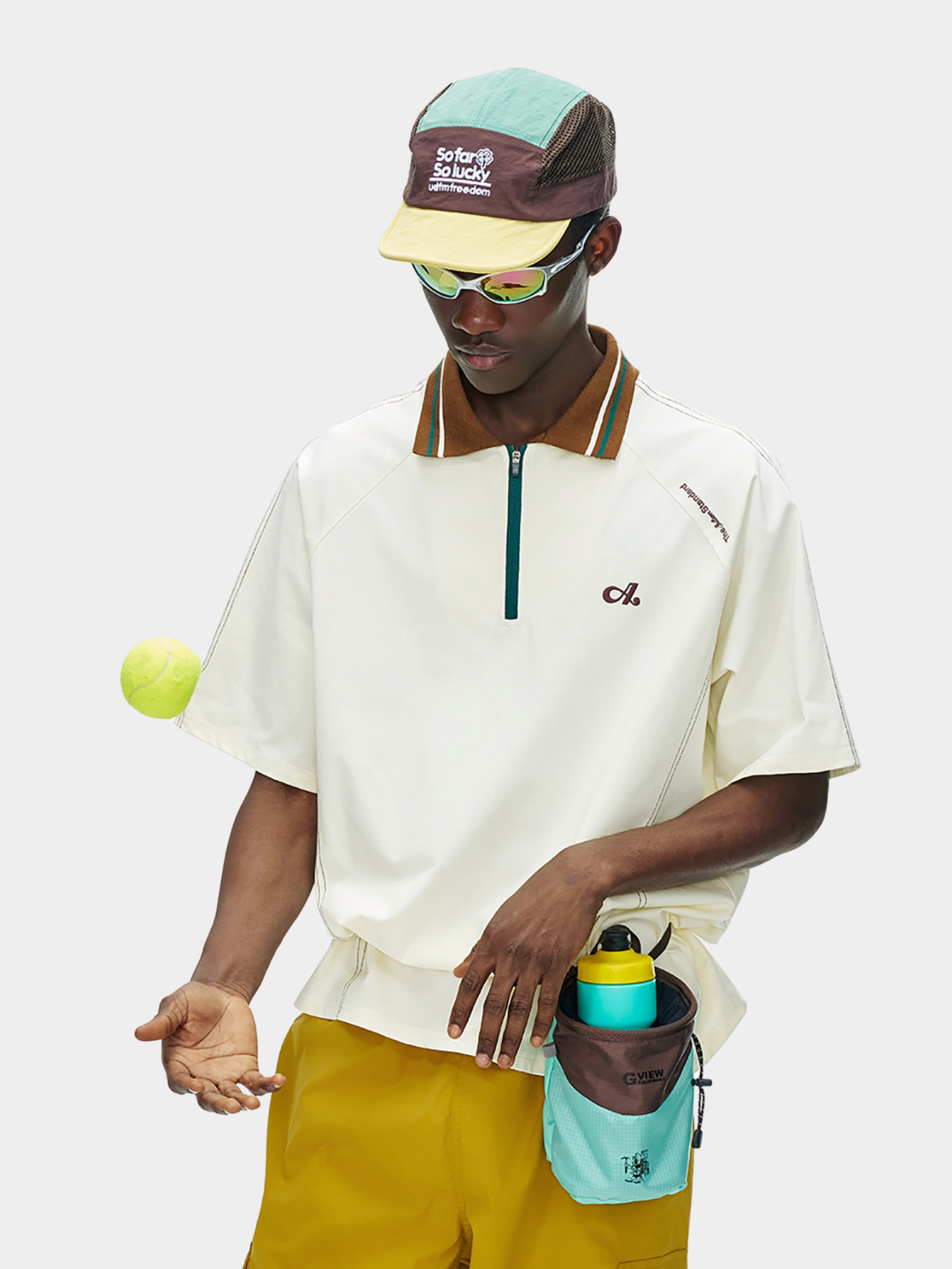 MesaZone - Men's Cooling Quick-Dry Polo T-Shirt
