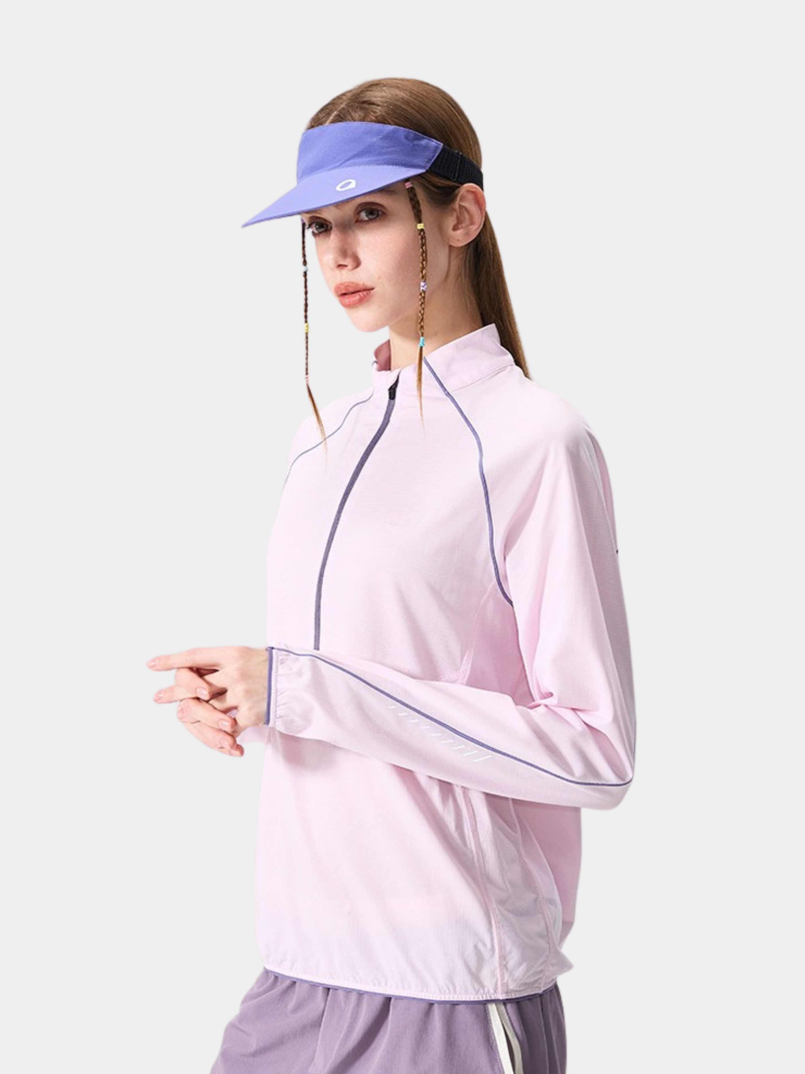 Snappy - Unisex Moisture-Wicking Quick-Dry Half-Zip Long Sleeve T-Shirt