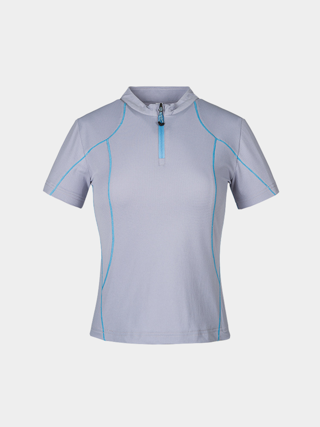 ChillChair - Women's Quick-Dry Antibacterial Half-Zip Performance T-Shirt