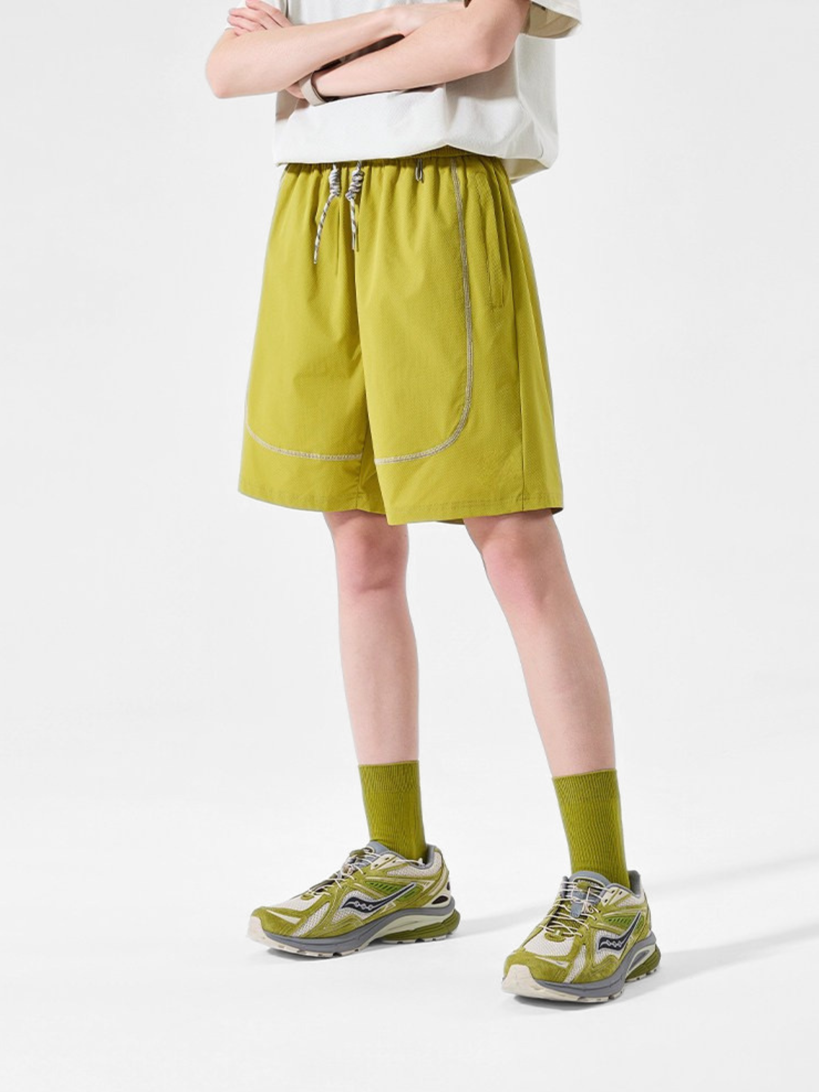 ChillClip - Water-Repellent Contrast Panel Shorts