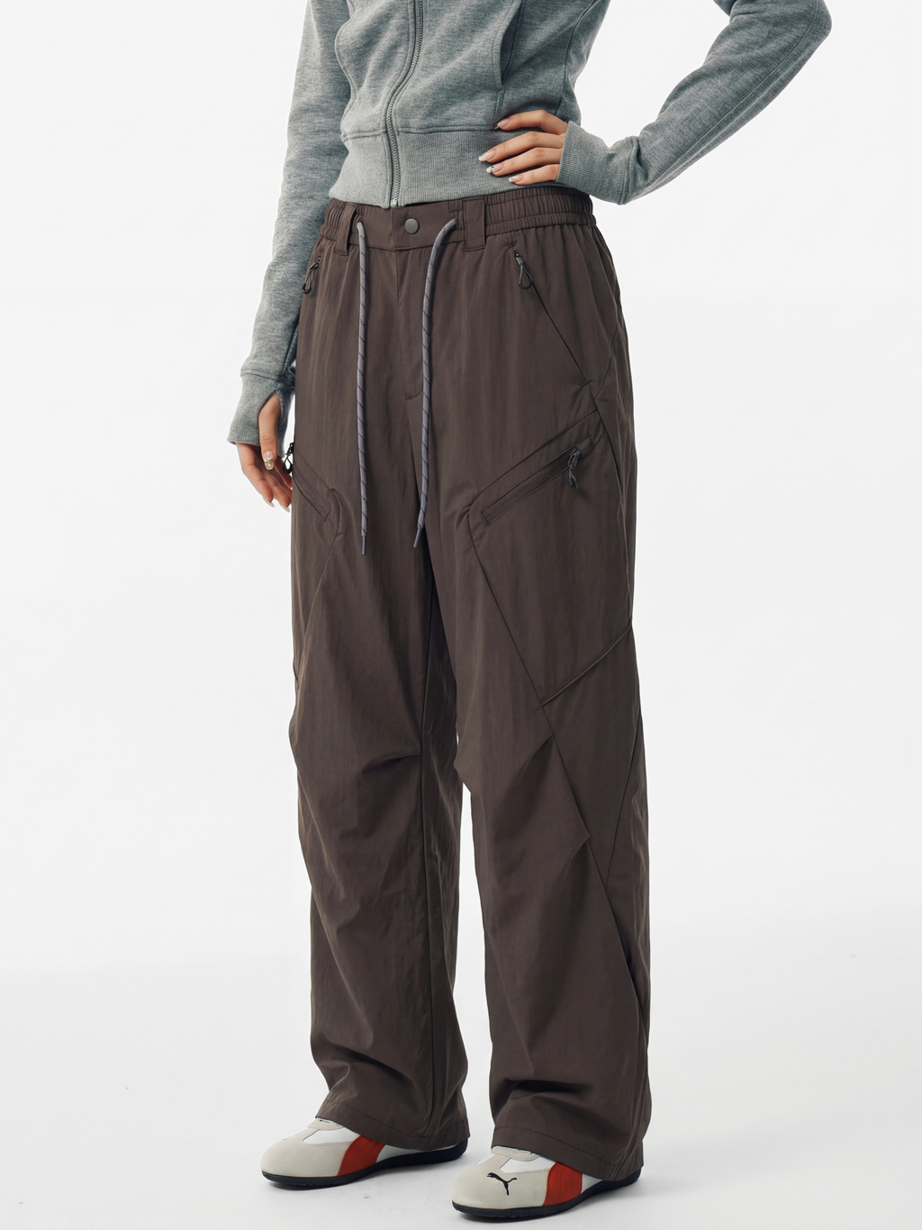 MesaGrip - Women's Water-Repellent Multi-Pocket Lightweight Shell Pants