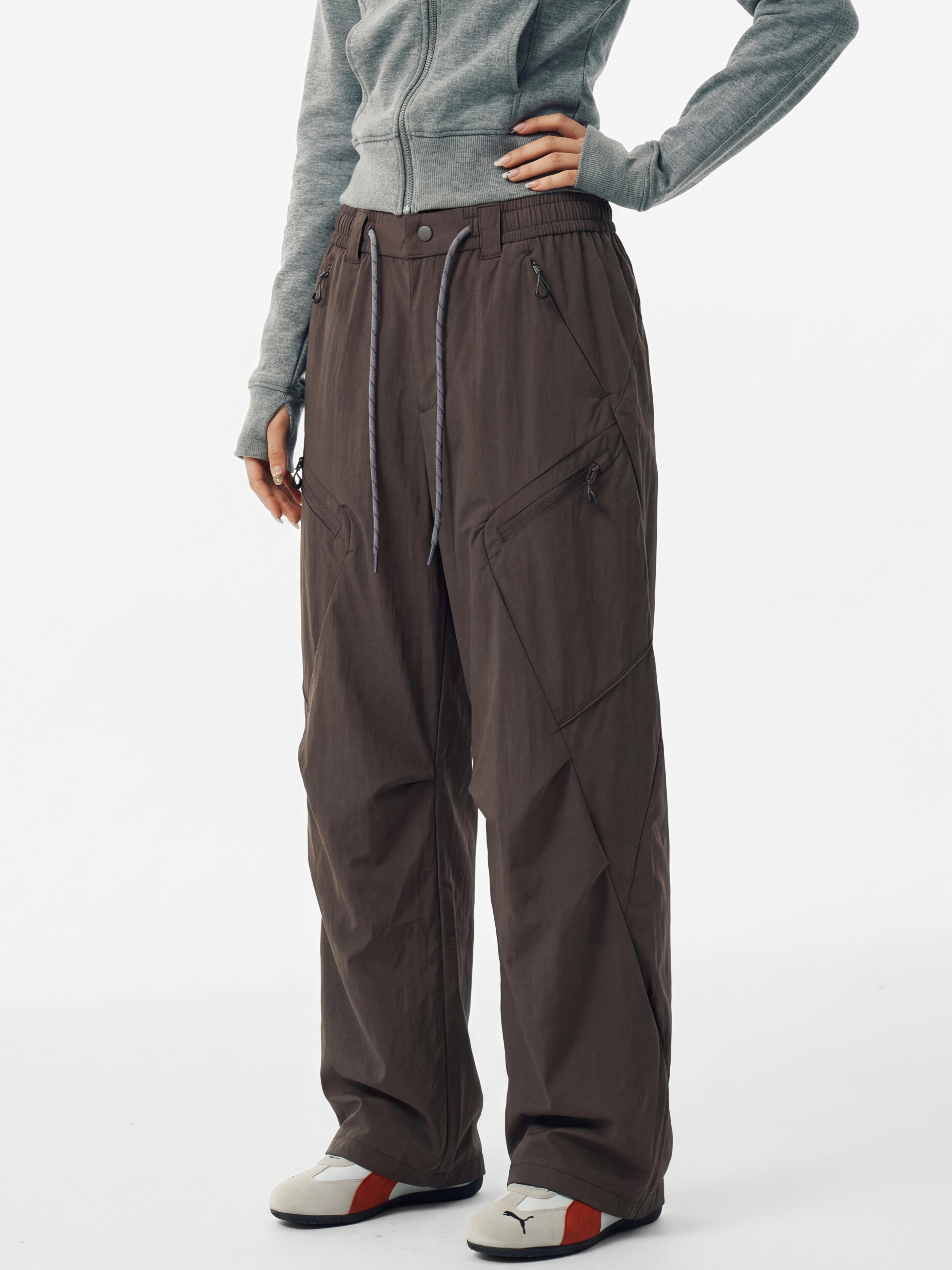 MesaGrip - Women's Water-Repellent Multi-Pocket Lightweight Shell Pants