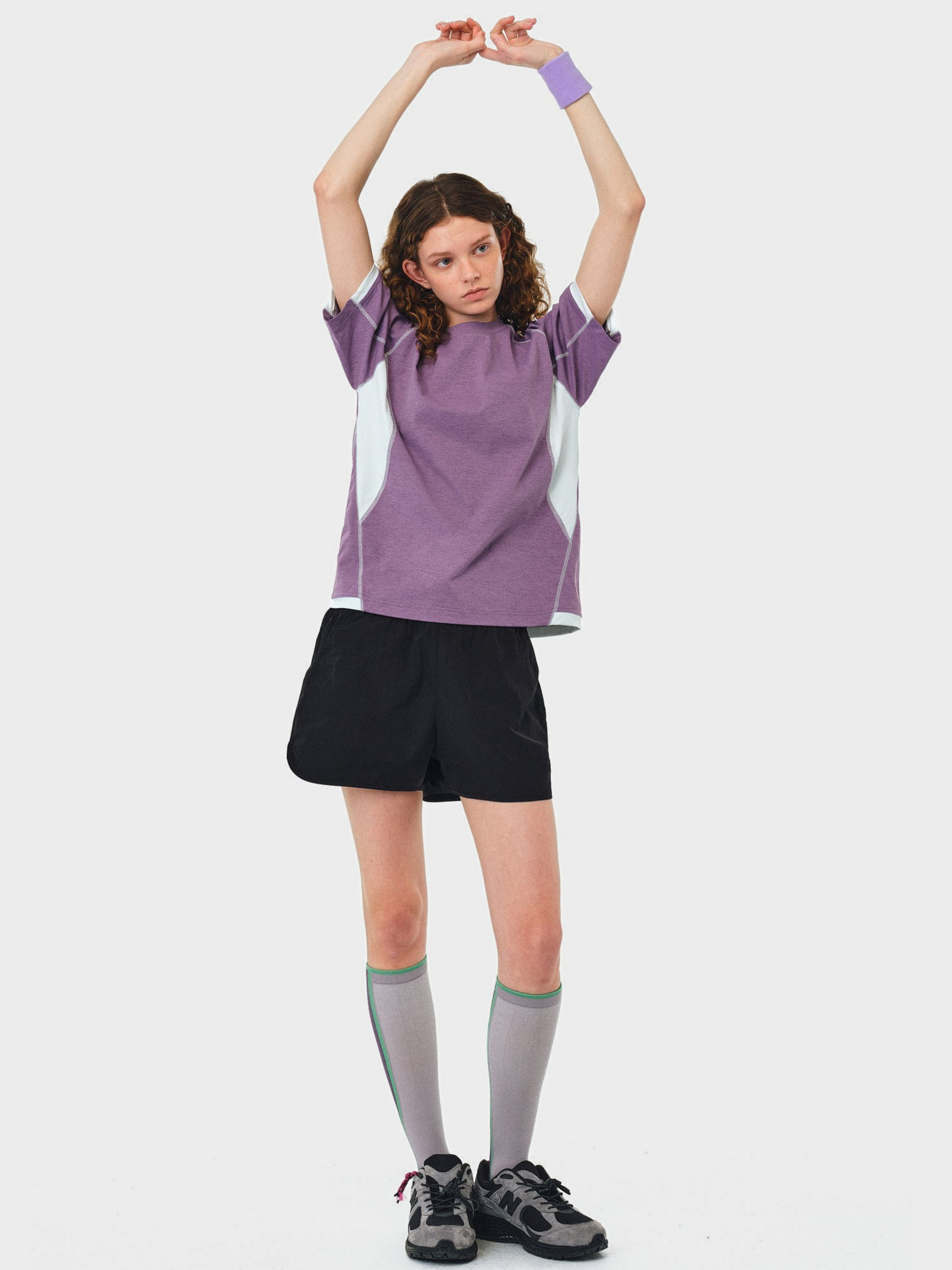 Fireclaw - Quick-Dry Colorblock Performance T-Shirt