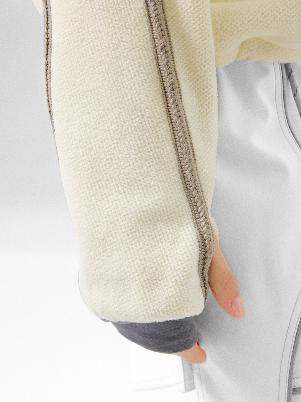 CrowPeak - Women's Colorblock Textured Zip-Up Jackets