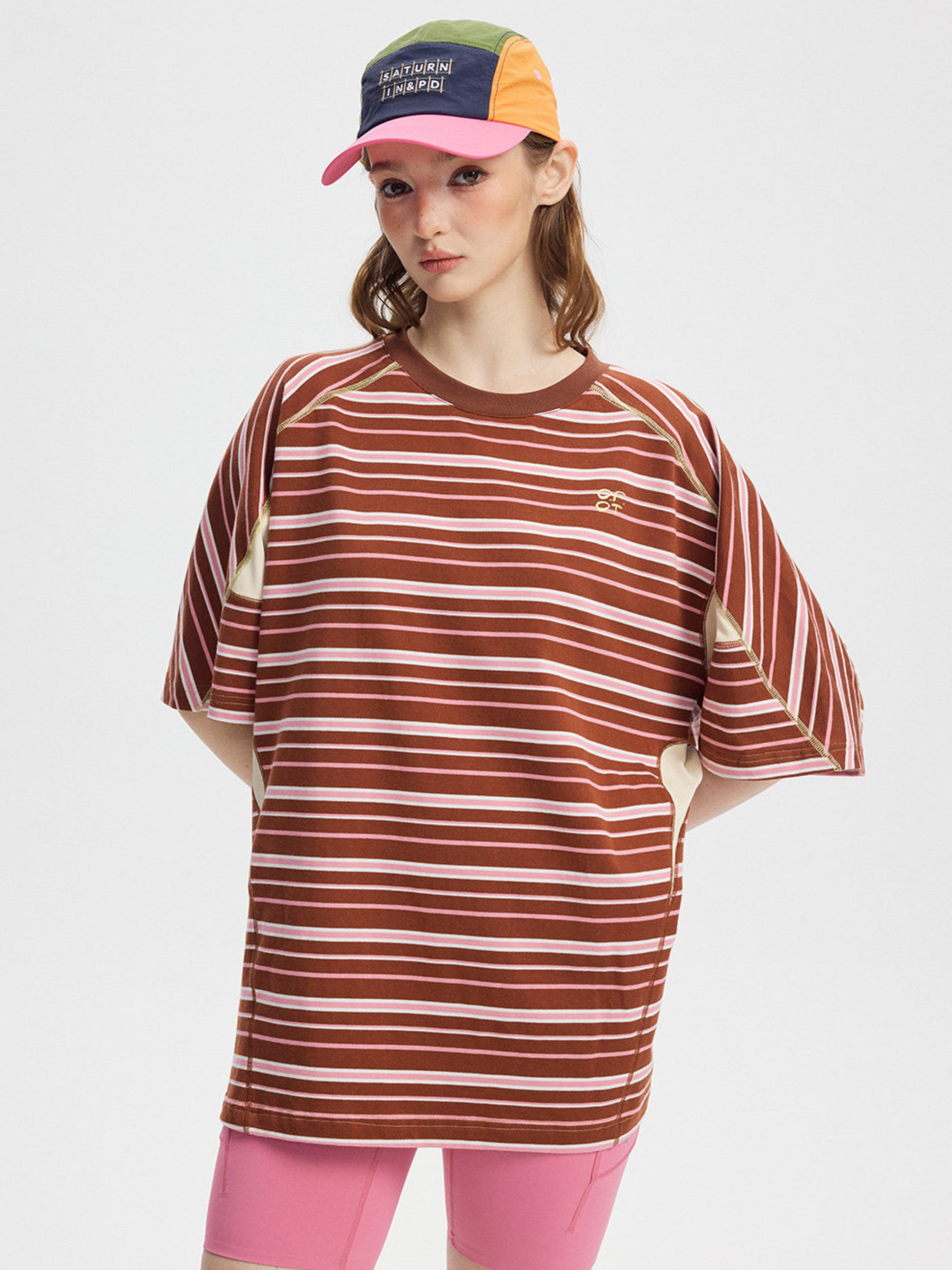 Boost - Women's Contrast Stripe Short Sleeve T-Shirt