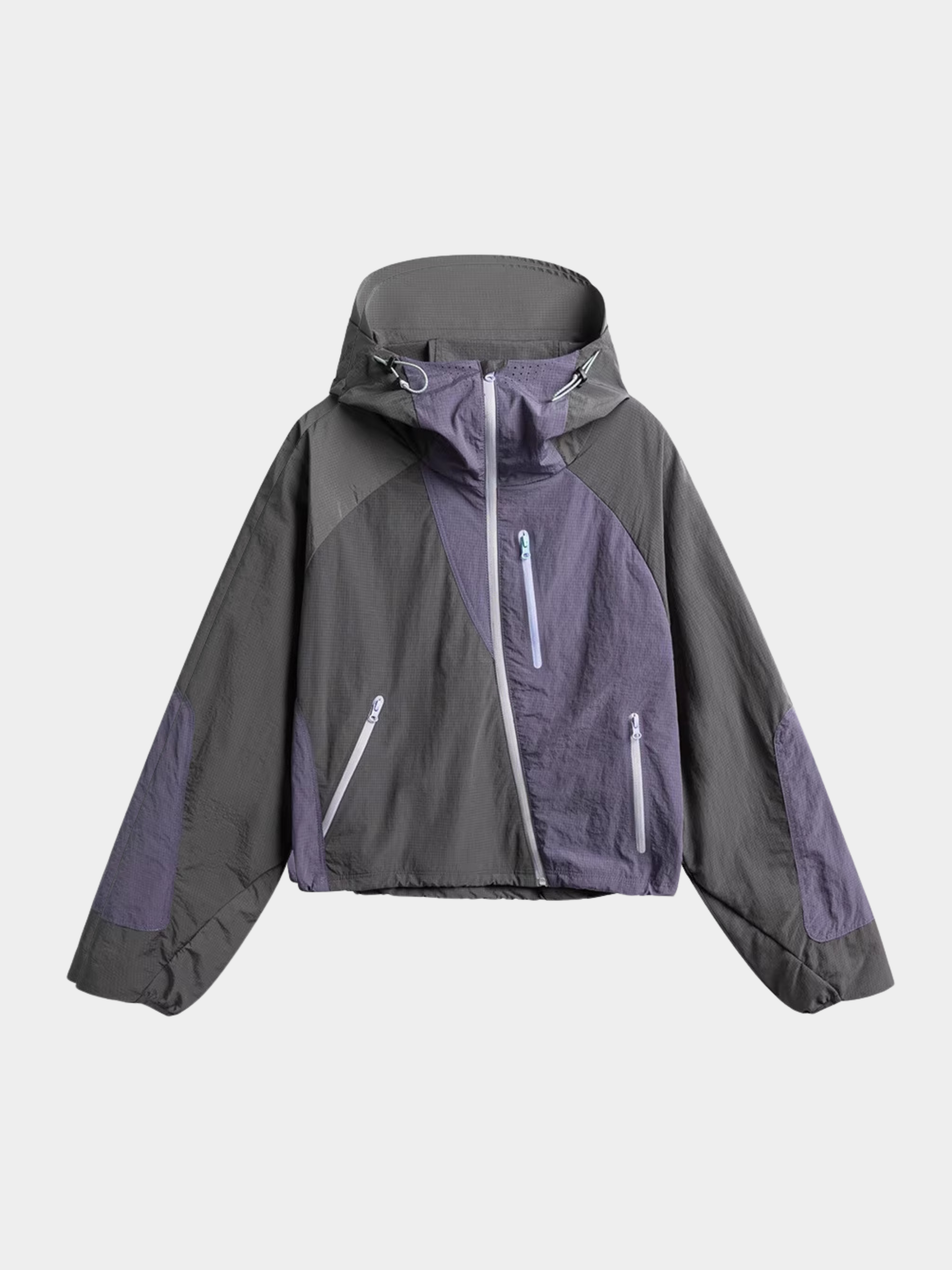 FrostFold - Women's UPF50+ Cropped Hooded Sun Protection Jacket