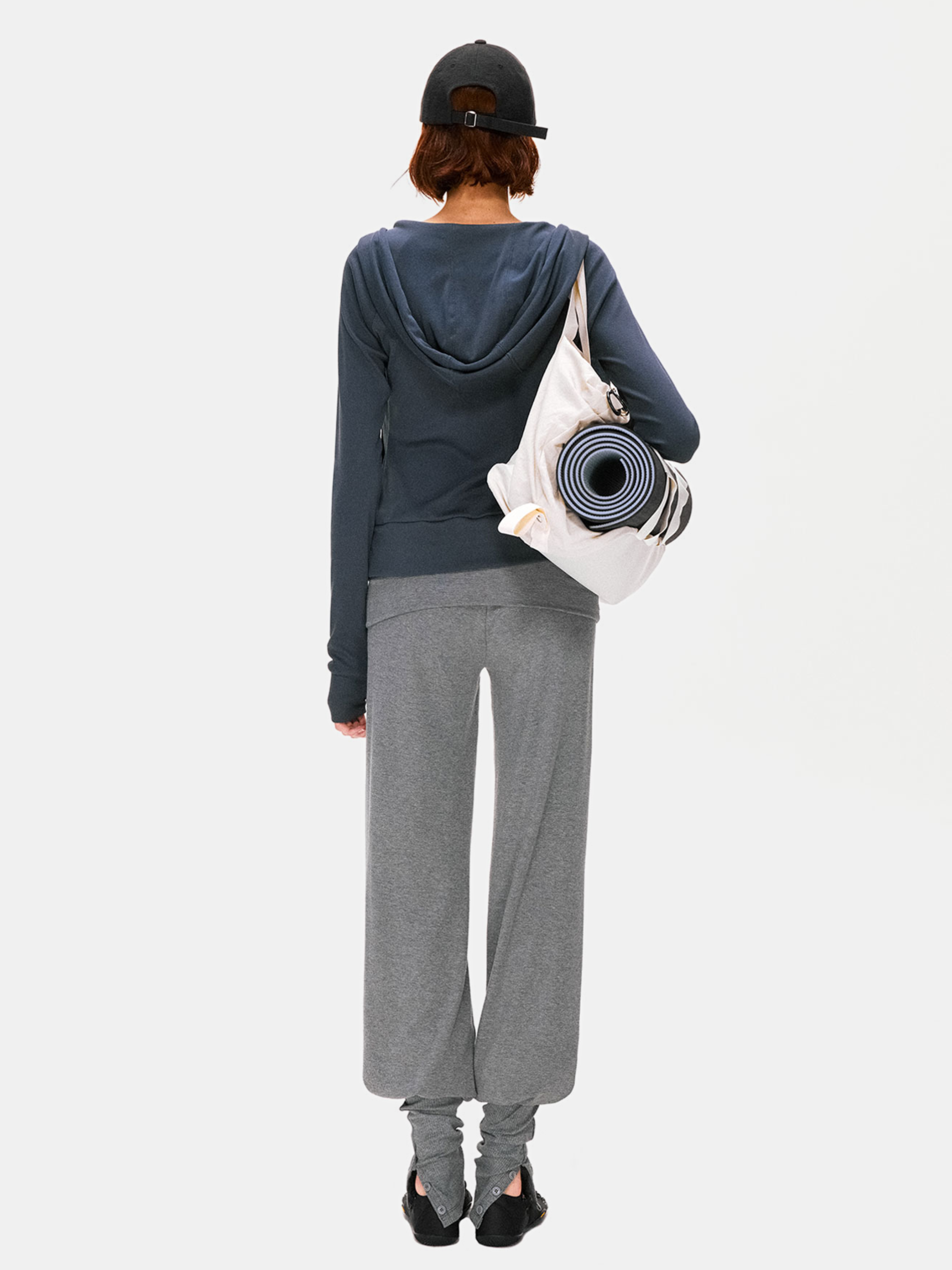 Hallowbrook - Women's Detachable Sock-Cuff Convertible Sweatpants