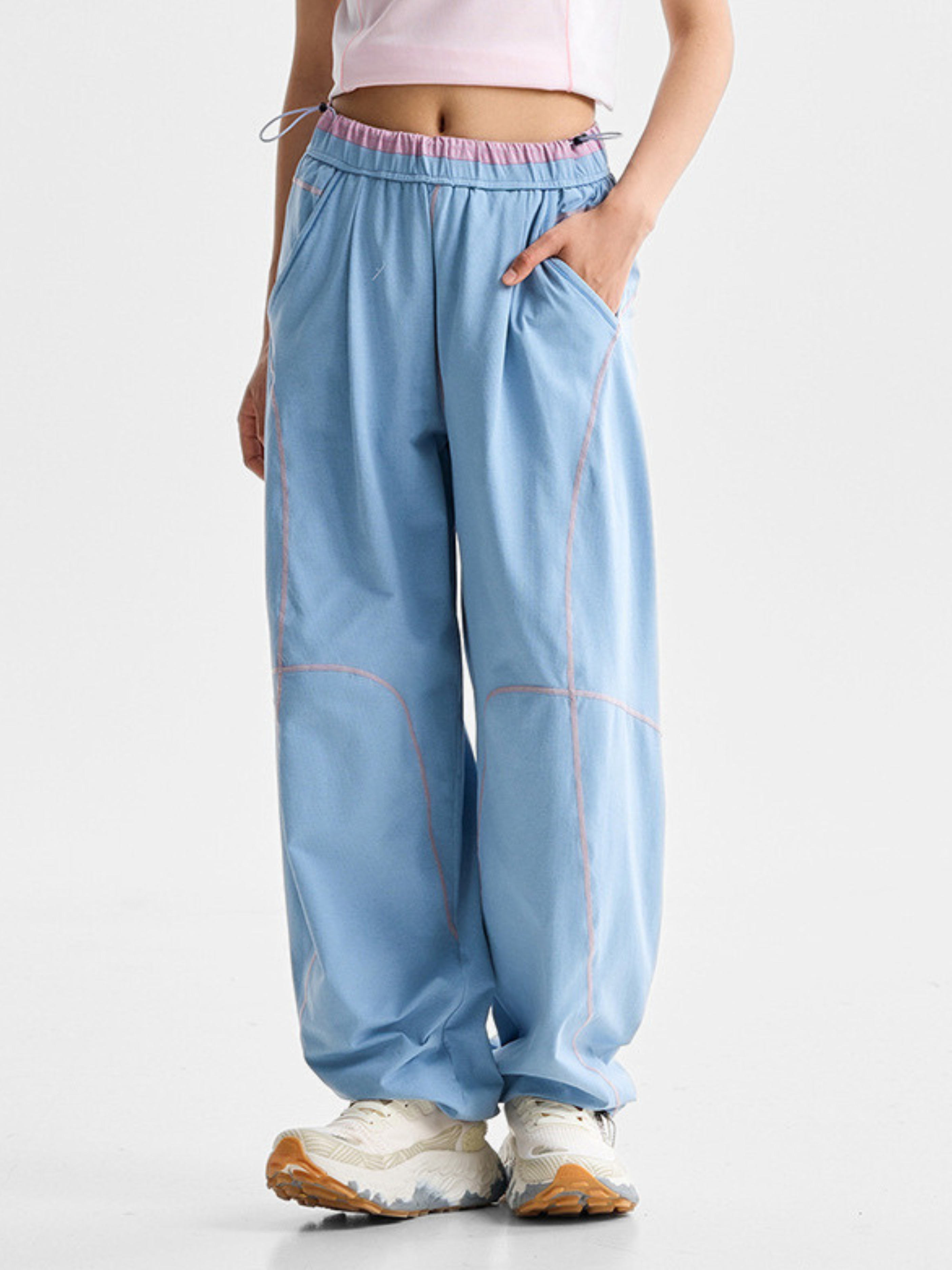 FlintPack - Unisex Water-Repellent Contrast Stitch Hiking Pants