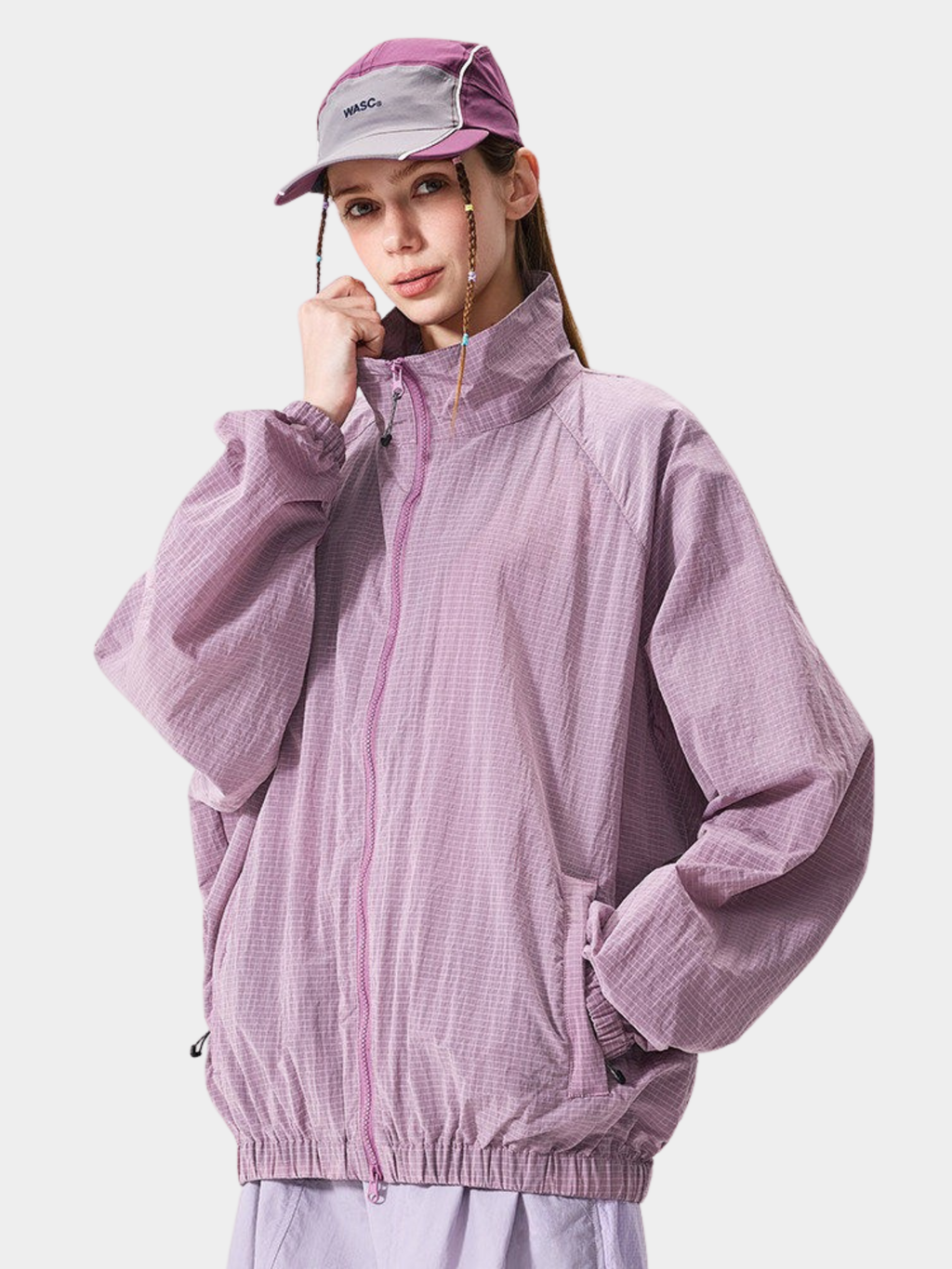 Earthline - Unisex UPF200+ Water-Repellent Breathable Stand Collar Jacket