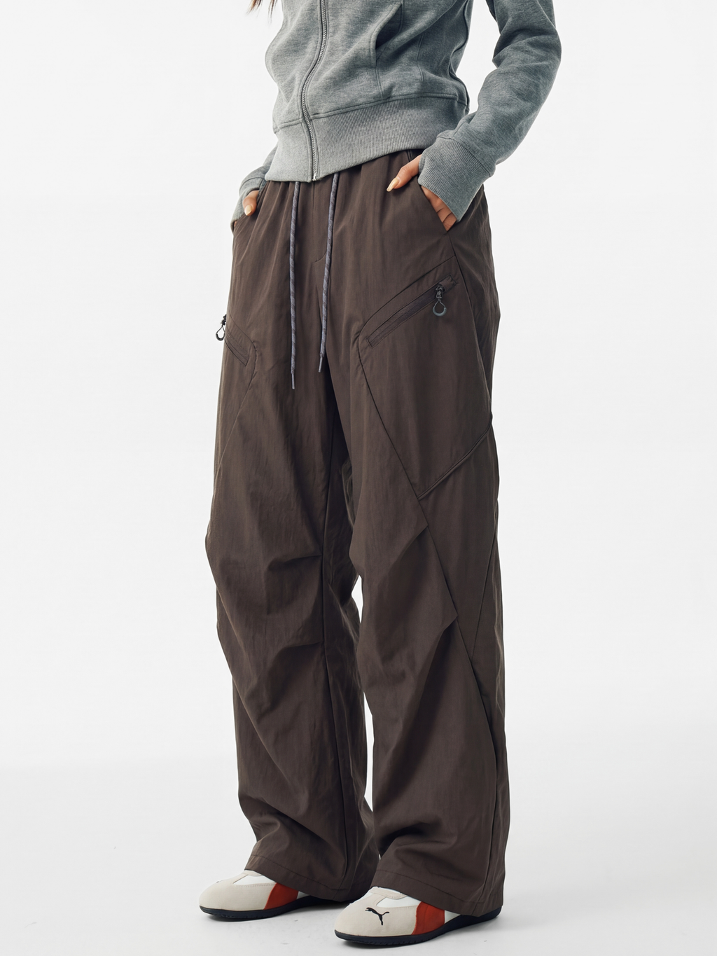MesaGrip - Women's Water-Repellent Multi-Pocket Lightweight Shell Pants