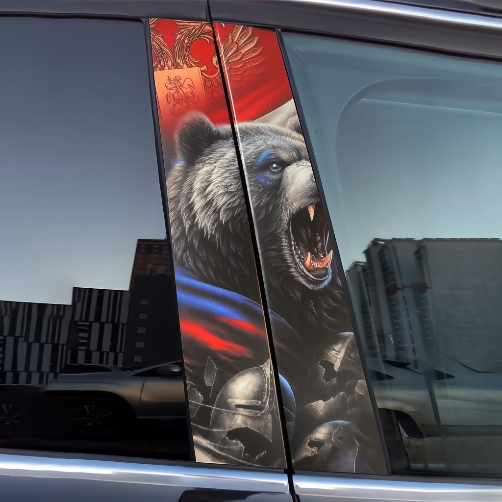 Bear Car Door Stickers