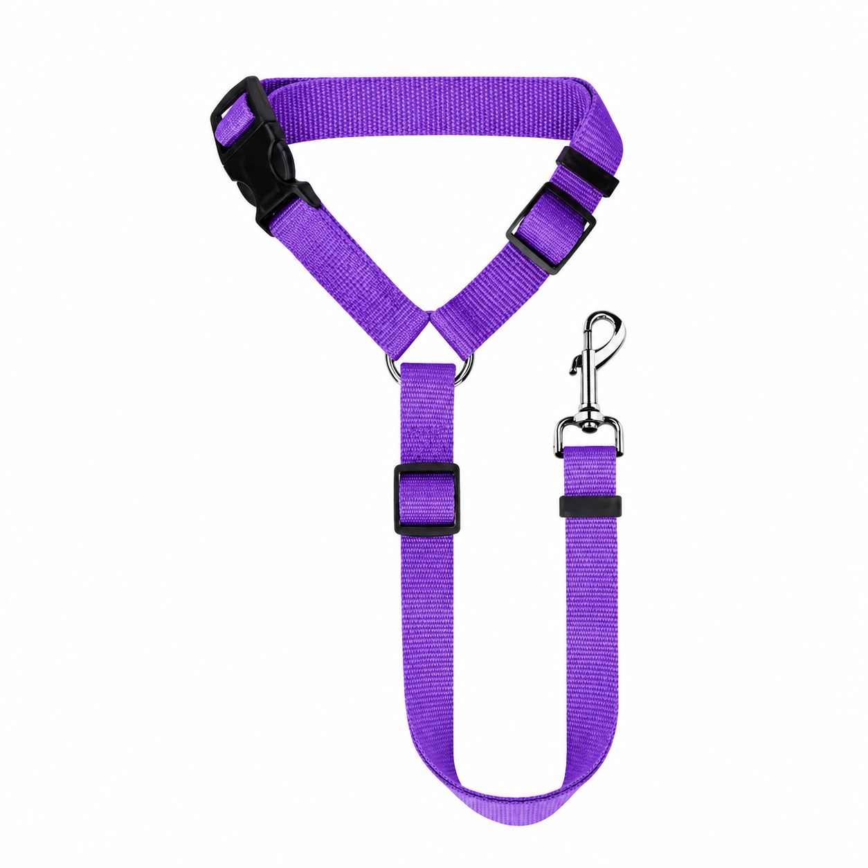 Adjustable Dog Car Seat Belt – Headrest Restraint Leash