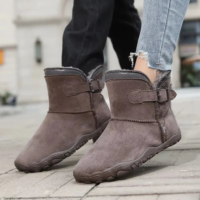 Non-slip & Waterproof Winter Barefoot Boots with Orthopedic Arch Support