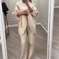 Women's 2-Piece Oversized Sweater & Pants Set🚀Free Shipping